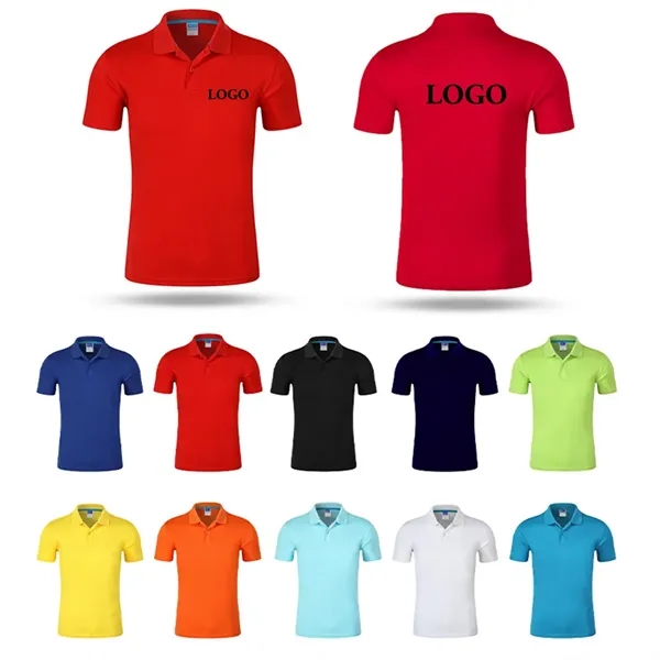 Quick-Dry Polyester Polo Shirt Work Uniform - Quick-Dry Polyester Polo Shirt Work Uniform - Image 0 of 1