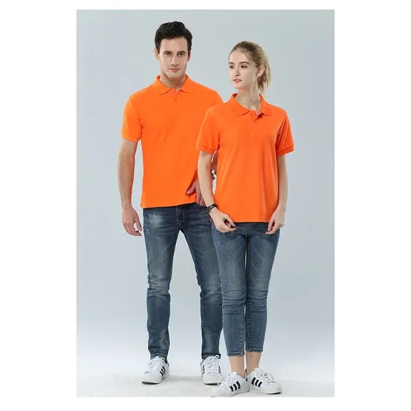 Quick-Dry Polyester Polo Shirt Work Uniform - Quick-Dry Polyester Polo Shirt Work Uniform - Image 1 of 1