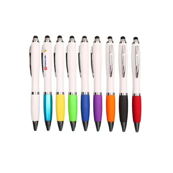 Antimicrobial Custom Stylus Pen w/ Rubber Grip - Antimicrobial Custom Stylus Pen w/ Rubber Grip - Image 0 of 1