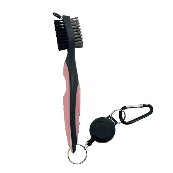 Multi Functional Double-Sided Golf Brush - Multi Functional Double-Sided Golf Brush - Image 1 of 8
