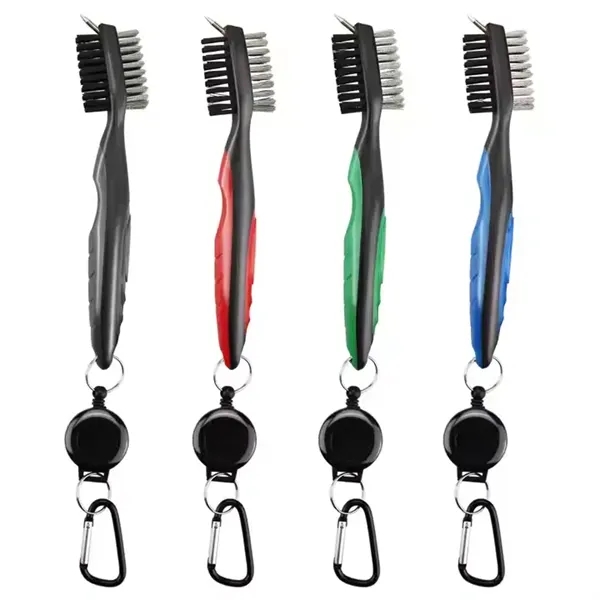 Multi Functional Double-Sided Golf Brush - Multi Functional Double-Sided Golf Brush - Image 3 of 8