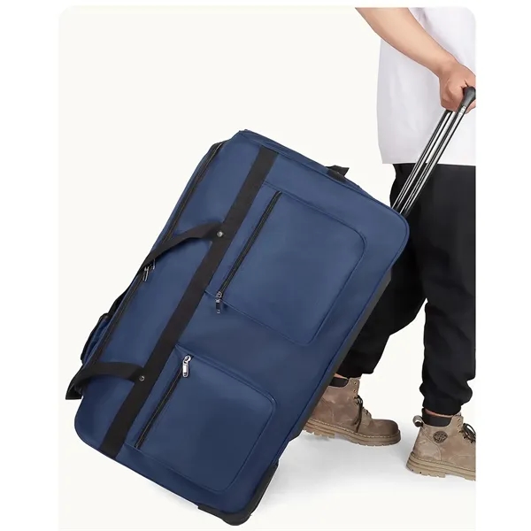 32-40" Large Foldable Travel Wheeled Rolling Duffel Bags - 32-40" Large Foldable Travel Wheeled Rolling Duffel Bags - Image 1 of 5
