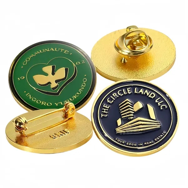 1" Metal Enamel Pin Badge - 1" Metal Enamel Pin Badge - Image 0 of 1