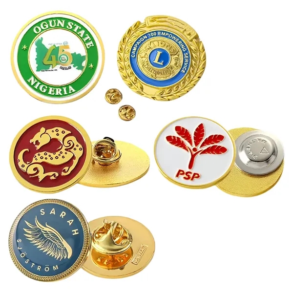 1" Metal Enamel Pin Badge - 1" Metal Enamel Pin Badge - Image 1 of 1