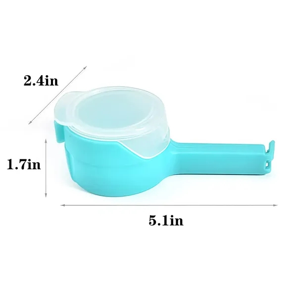 Food Storage Clips With Pour Spouts - Food Storage Clips With Pour Spouts - Image 1 of 9