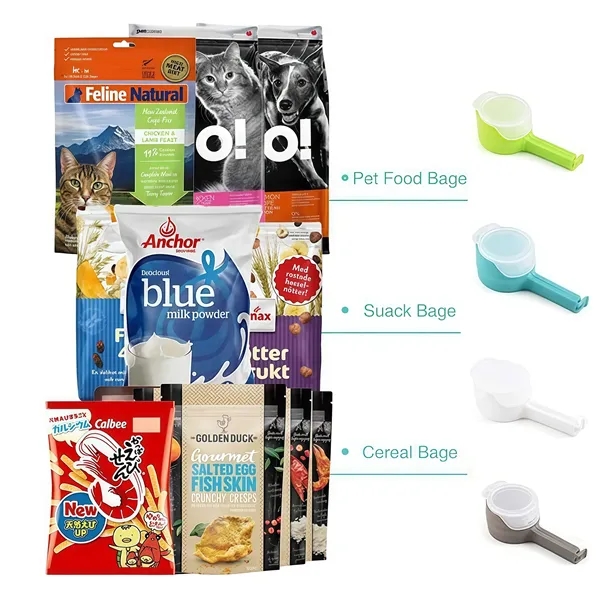 Food Storage Clips With Pour Spouts - Food Storage Clips With Pour Spouts - Image 4 of 9