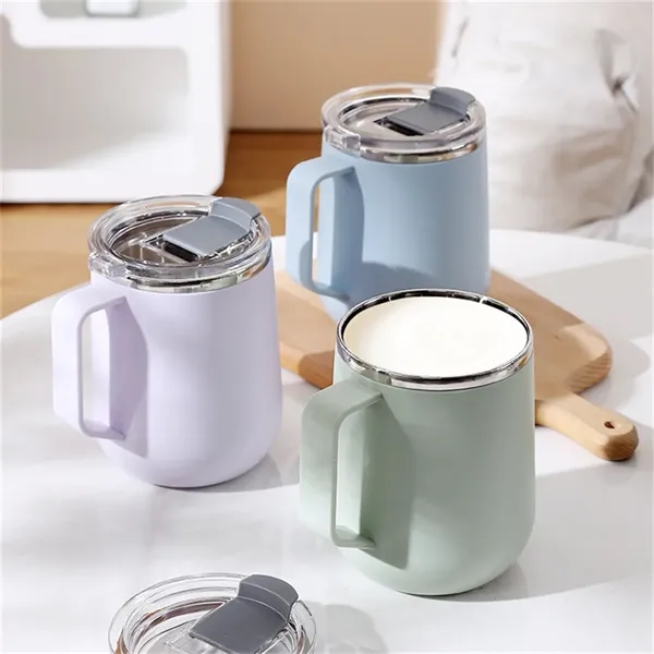 15oz 304 Stainless Steel Coffee Mugs - 15oz 304 Stainless Steel Coffee Mugs - Image 2 of 4