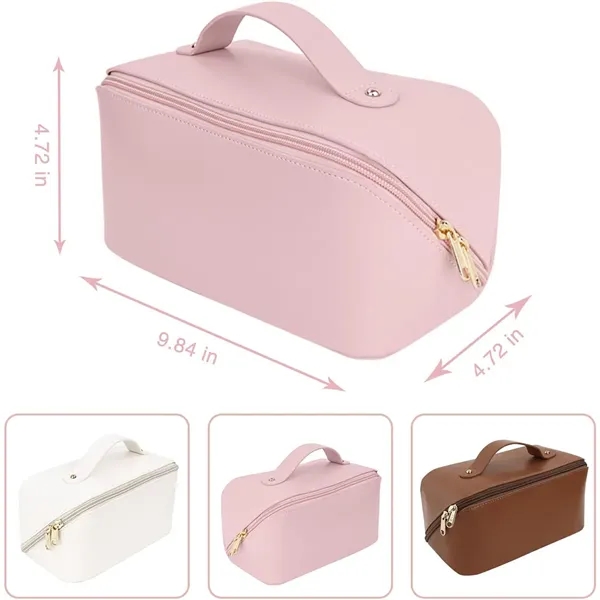 Large Capacity Travel Cosmetic Bag with Handle - Large Capacity Travel Cosmetic Bag with Handle - Image 1 of 3