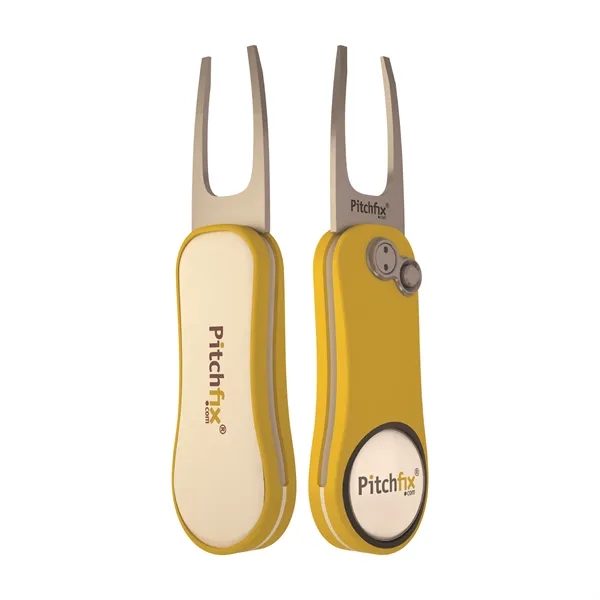 Pitchfix XL 3.0 Golf Divot Repair Tool with Ball Marker - Pitchfix XL 3.0 Golf Divot Repair Tool with Ball Marker - Image 15 of 17