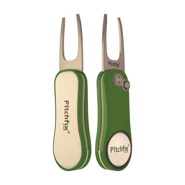 Pitchfix XL 3.0 Golf Divot Repair Tool with Ball Marker - Pitchfix XL 3.0 Golf Divot Repair Tool with Ball Marker - Image 0 of 17