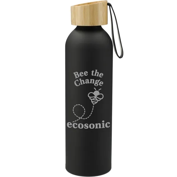 FSC®100% Bamboo lid Ryze 22oz Aluminum Bottle - FSC®100% Bamboo lid Ryze 22oz Aluminum Bottle - Image 1 of 2
