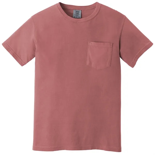 Comfort Colors ® Heavyweight Ring Spun Pocket Tee - Comfort Colors ® Heavyweight Ring Spun Pocket Tee - Image 22 of 23