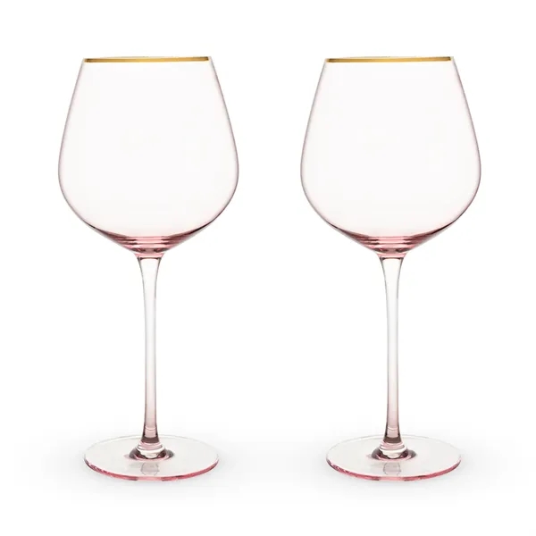 Twine Living® Rose Crystal Red Wine Glass - Twine Living® Rose Crystal Red Wine Glass - Image 2 of 6