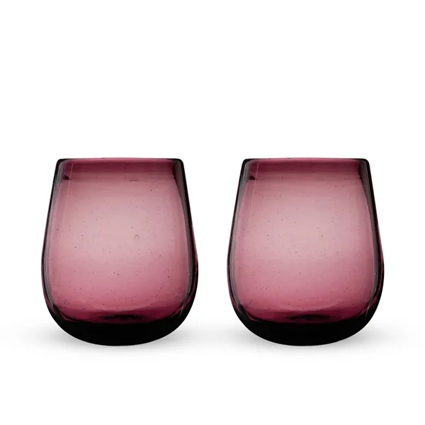 Twine Living® Rosado Recycled Stemless Wine Glass - Twine Living® Rosado Recycled Stemless Wine Glass - Image 1 of 8