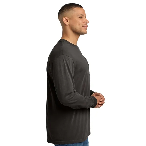 Comfort Colors® Heavyweight Ring Spun Long Sleeve Pocket Tee - Comfort Colors® Heavyweight Ring Spun Long Sleeve Pocket Tee - Image 2 of 23