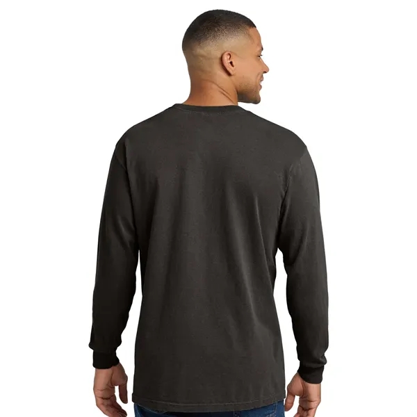 Comfort Colors® Heavyweight Ring Spun Long Sleeve Pocket Tee - Comfort Colors® Heavyweight Ring Spun Long Sleeve Pocket Tee - Image 3 of 23