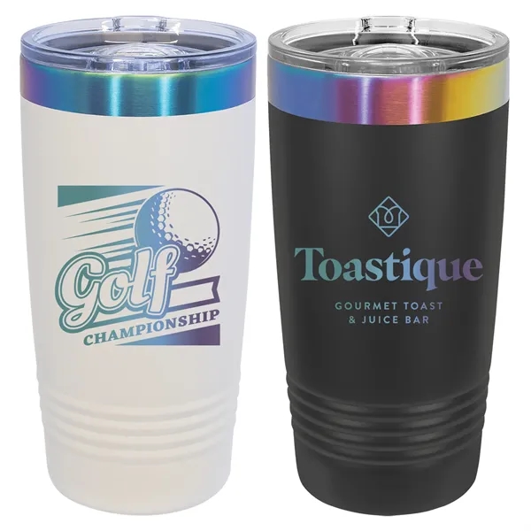 Polar Camel 20oz ION-Plated Prism Tumbler - Polar Camel 20oz ION-Plated Prism Tumbler - Image 0 of 7