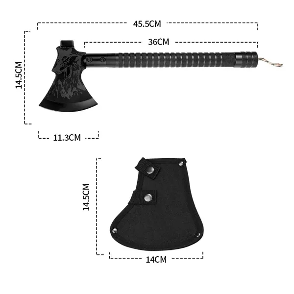 Wolf Head Outdoor Tactical Axe - Wolf Head Outdoor Tactical Axe - Image 2 of 2