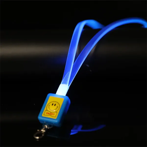 LED Light Up Neon Lanyard - LED Light Up Neon Lanyard - Image 0 of 12