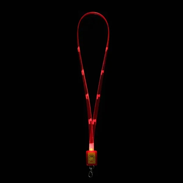 LED Light Up Neon Lanyard - LED Light Up Neon Lanyard - Image 8 of 12