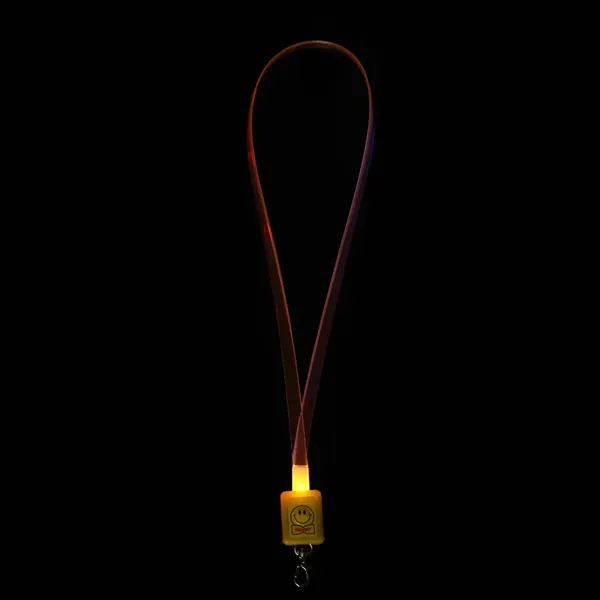 LED Light Up Neon Lanyard - LED Light Up Neon Lanyard - Image 9 of 12