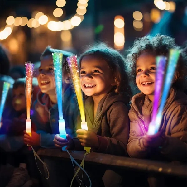 Glow Fiber Sticks LED Light Wand - Glow Fiber Sticks LED Light Wand - Image 1 of 5