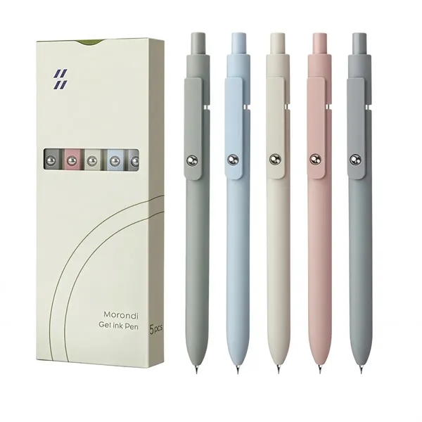 5 Pack Quick Dry Gel Pens Fine Point - 5 Pack Quick Dry Gel Pens Fine Point - Image 0 of 5