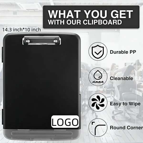High Capacity Clipboard With Storage Case - High Capacity Clipboard With Storage Case - Image 1 of 5