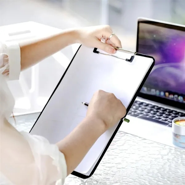 Durable Plastic Clipboard With Strong Clip - Durable Plastic Clipboard With Strong Clip - Image 5 of 5