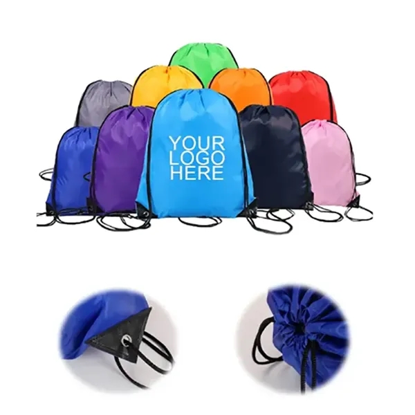 Custom Sports Drawstring Backpacks - Custom Sports Drawstring Backpacks - Image 0 of 5