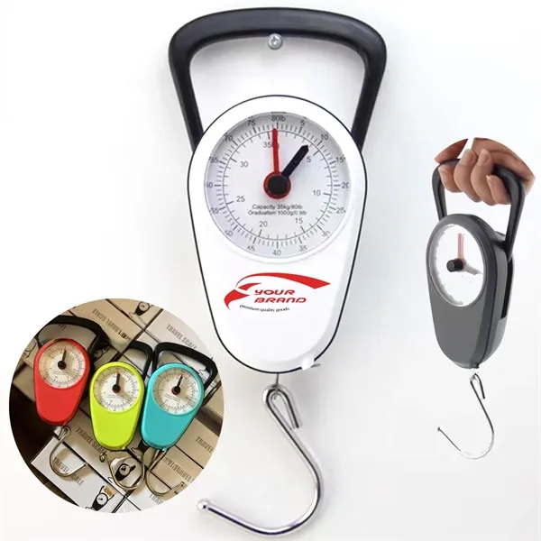 35kg Double Pointer Spring Scale Small Portable 80lb - 35kg Double Pointer Spring Scale Small Portable 80lb - Image 0 of 5