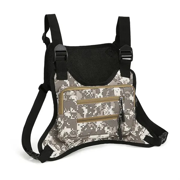 Sports Chest Bag Water Resistant Chest Pack for Men - Sports Chest Bag Water Resistant Chest Pack for Men - Image 5 of 5
