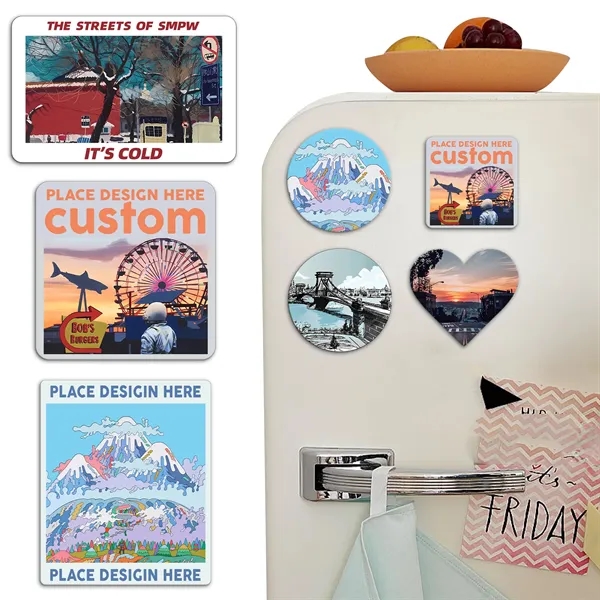 Fully Customizable Fridge Magnet - Fully Customizable Fridge Magnet - Image 0 of 2