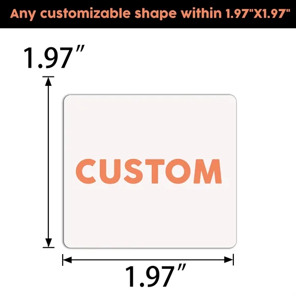 Fully Customizable Fridge Magnet - Fully Customizable Fridge Magnet - Image 1 of 2