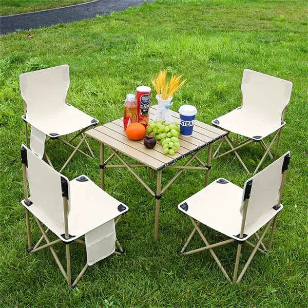 Folding Chair for Camping with Carry Bag - Folding Chair for Camping with Carry Bag - Image 2 of 3