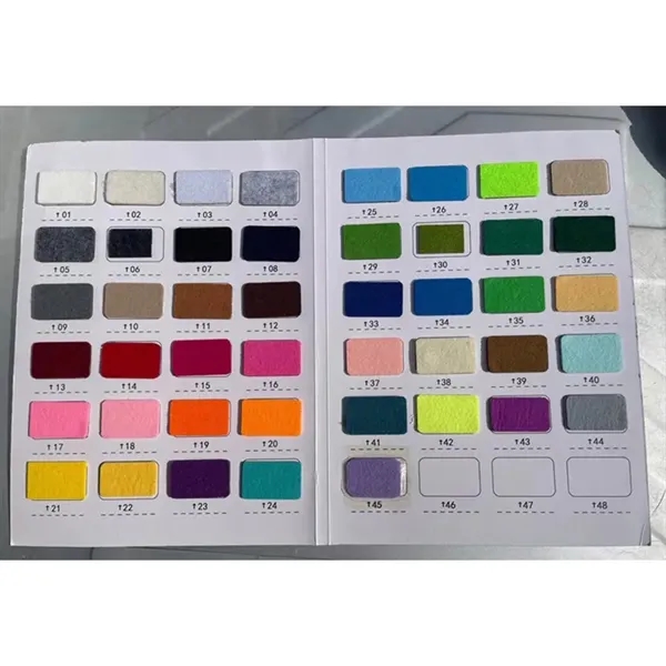 Felt A4 Document Folder with Button Closure - Felt A4 Document Folder with Button Closure - Image 4 of 4