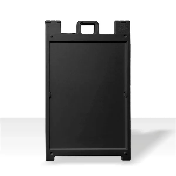 26.8" x 42.5" Plastic A Frame w/ Stay Tabs - Black - 26.8" x 42.5" Plastic A Frame w/ Stay Tabs - Black - Image 0 of 9