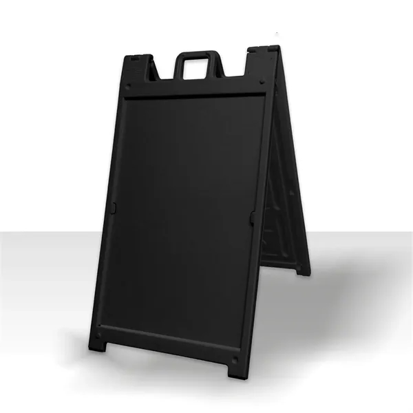26.8" x 42.5" Plastic A Frame w/ Stay Tabs - Black - 26.8" x 42.5" Plastic A Frame w/ Stay Tabs - Black - Image 2 of 9