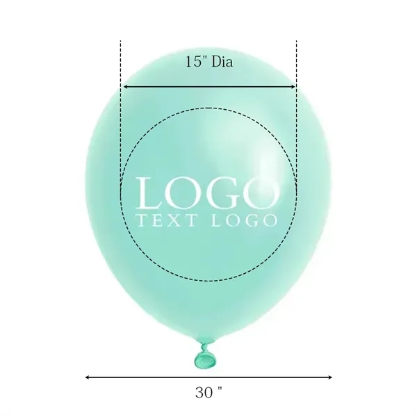 30" Macaron Latex Balloon - 30" Macaron Latex Balloon - Image 2 of 11