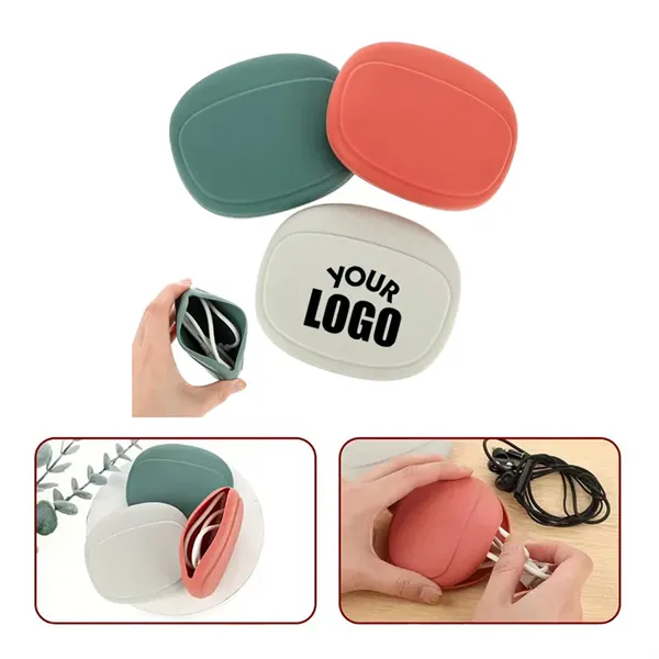 Silicone Earphone Organizer - Silicone Earphone Organizer - Image 0 of 3