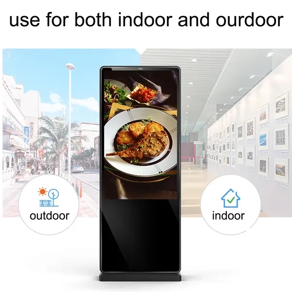 43 Inch Outdoor Touchscreen Digital Signage Kiosk - 43 Inch Outdoor Touchscreen Digital Signage Kiosk - Image 3 of 6