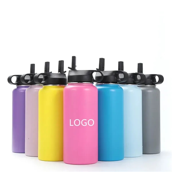 32 Oz Water Bottle Stainless Steel Insulated Tumbler Cup - 32 Oz Water Bottle Stainless Steel Insulated Tumbler Cup - Image 1 of 4