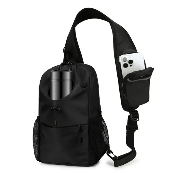 Outdoor Fitness Lightweight Waterproof Crossbody Waist Bag - Outdoor Fitness Lightweight Waterproof Crossbody Waist Bag - Image 5 of 5