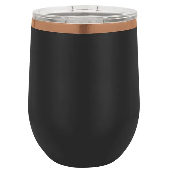 Polar Camel 12oz ION-Plated Rose Gold Stemless Wine Glass - Polar Camel 12oz ION-Plated Rose Gold Stemless Wine Glass - Image 3 of 6