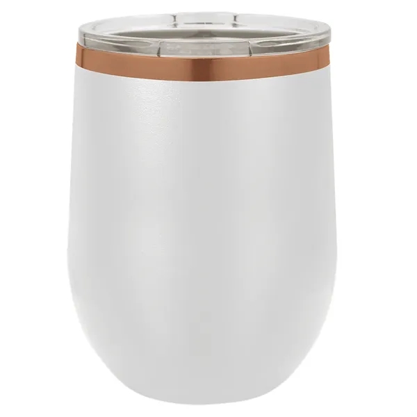 Polar Camel 12oz ION-Plated Rose Gold Stemless Wine Glass - Polar Camel 12oz ION-Plated Rose Gold Stemless Wine Glass - Image 5 of 6