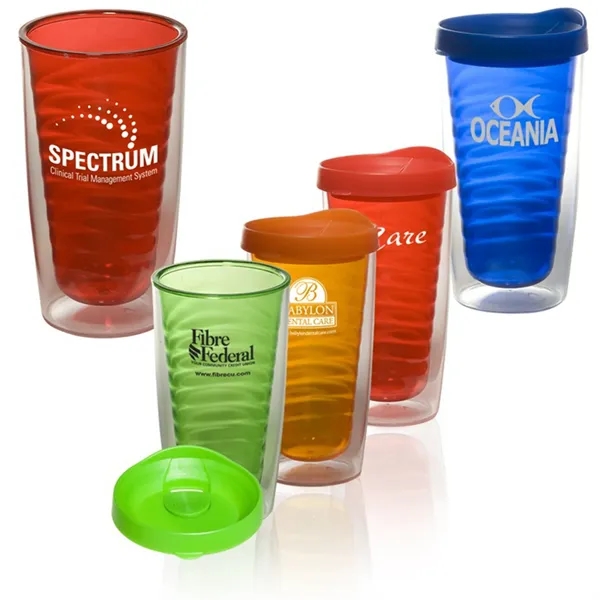 16oz Double-Layer Plastic Cup - 16oz Double-Layer Plastic Cup - Image 1 of 8
