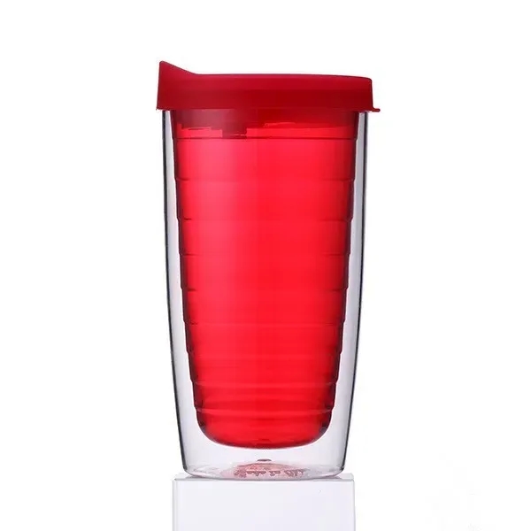16oz Double-Layer Plastic Cup - 16oz Double-Layer Plastic Cup - Image 6 of 8