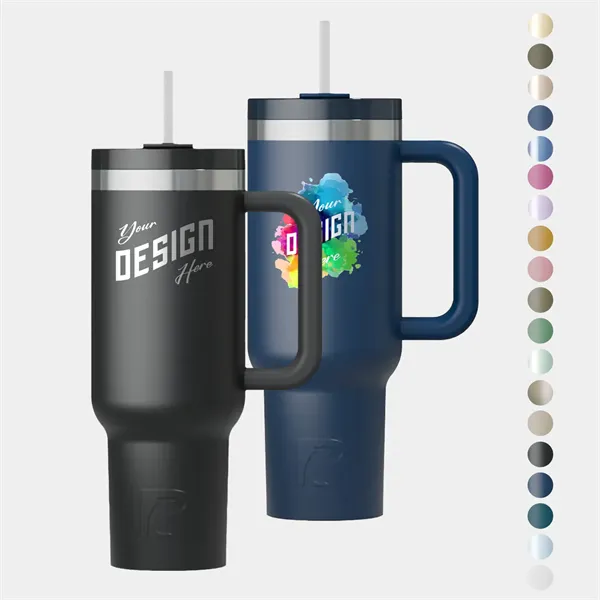 40 oz RTIC® Leak-Resistant Ceramic Lined 3-in-1 Lid Tumbler - 40 oz RTIC® Leak-Resistant Ceramic Lined 3-in-1 Lid Tumbler - Image 0 of 23