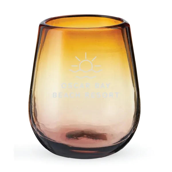 Twine Living® El Ocaso Stemless Recycled Wine Glass - Twine Living® El Ocaso Stemless Recycled Wine Glass - Image 0 of 7
