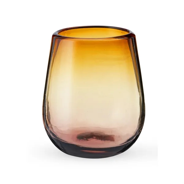 Twine Living® El Ocaso Stemless Recycled Wine Glass - Twine Living® El Ocaso Stemless Recycled Wine Glass - Image 6 of 7